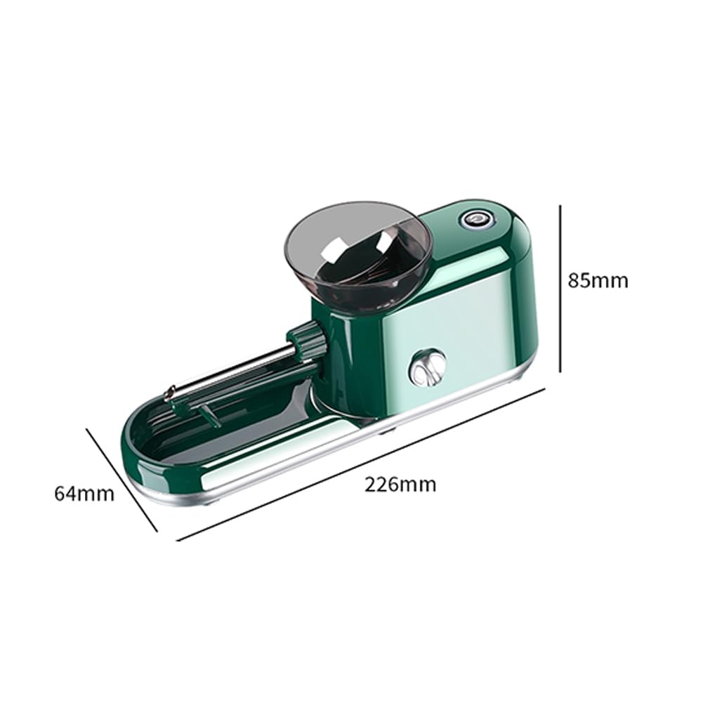Cigarette Rolling Machine Electric Automatic Injector Tobacco Roller Maker 3 in 1Portable Good for Regular King Size 8mm /Slim 100s Size Tube/Pre Roll Cones (Gray) KUGUAN