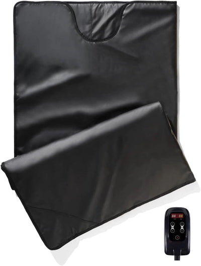 MYEYPEL Sauna Blanket for Detoxification,2025 Upgraded Portable Far Infrared Sauna Blanket for Home,Remote Control Sauna,86-158℉,20-60Minutes Timer,6 ftx3 ft