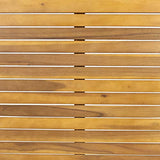 Christopher Knight Home Ashley Outdoor 7 Piece Acacia Wood Dining, Teak and Dark Gray Christopher Knight Home