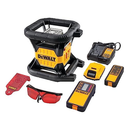 DEWALT 20v MAX* Rotary Laser, Red (DW079LR) - WoodArtSupply