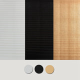 Temporary Blinds, Vertical Pleated Blinds No Drilling Self Adhesive Blinds Easy to Install Fits Blinds Window Roller for Bathroom Kitchen Living Room Office Window (Black, 60 * 150cm) JstDoit