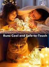 Brightown 12 Pack LED Fairy Lights Battery Operated String Lights - 7ft 20LED Waterproof Silver Wire Firefly Starry Moon Lights for DIY Crafts Wedding Table Centerpieces Party Bedroom Christmas Brightown