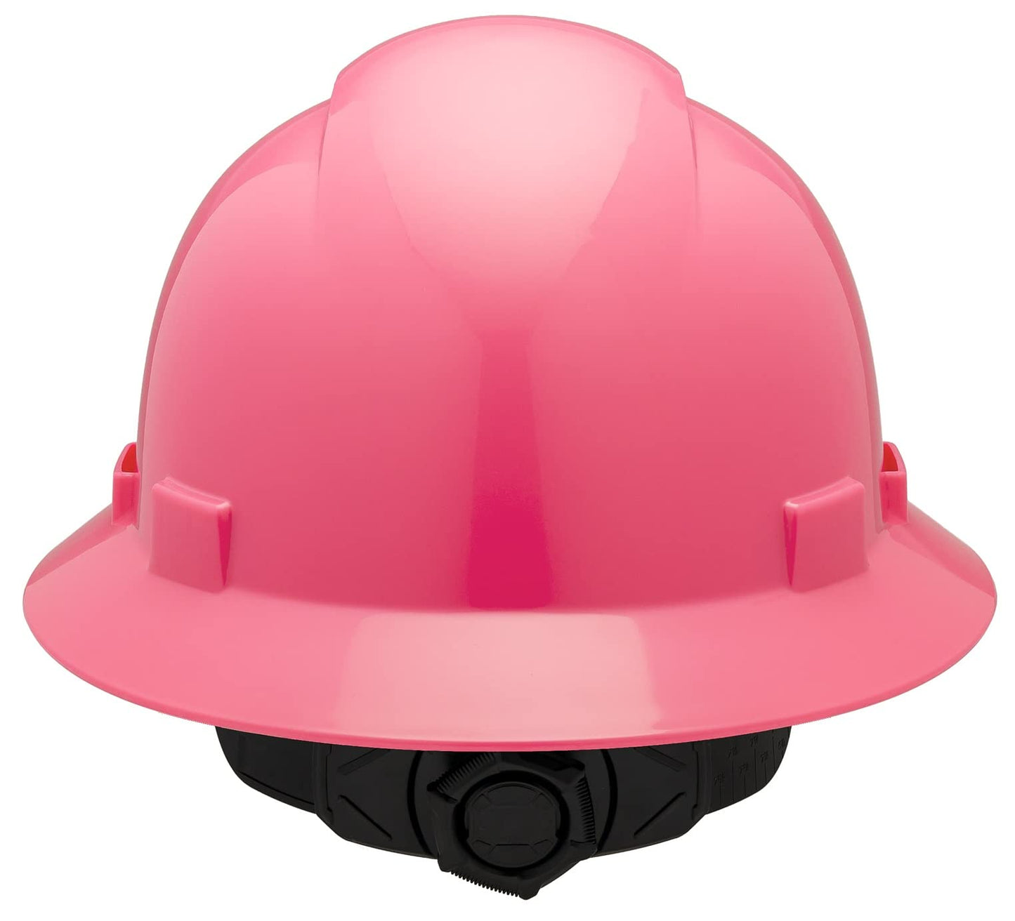 Pink Hard Hat Construction Helmet OSHA Approved Vented Full Brim Safety Pink Hard Hats for Women with Safety Glasses, Cascos De Construccion Work Hardhat, 6 Point Ratcheting System (Pink-1 +  - WoodArtSupply