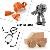 Professional Grade Cyanoacrylate (CA) Super Glue by GLUE MASTERS - 56 Grams - Thick Viscosity Adhesive for Plastic, Wood & DIY Crafts GLUE MASTERS