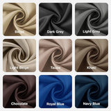 Joydeco Grey Curtains 84 Inch Long, Room Divider Blackout Curtains for Bedroom with Grommets, Thermal Insulated, Noise Reducing Room Darkening Black Out Drapes for Bedroom Living Room Window, 2 Panels Joydeco