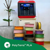 Polymaker Matte PLA Filament, 3D Printer PLA Filament 1.75mm 1kg - PolyTerra 3D Printing PLA Filament, Army Dark Green Polymaker