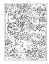 Creative Haven Small-Town Charm Coloring Book (Adult Coloring Books: In The Country) WoodArtSupply