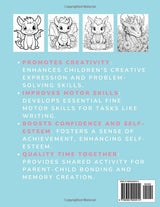 Dragon Coloring Book For Kids Ages 4-8 (Coloring Books) WoodArtSupply