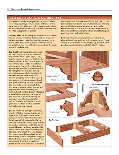 Ultimate Guide to Furniture Refinishing & Repair, 2nd Revised Edition: Restore, Rebuild, and Renew Wooden Furniture (Creative Homeowner) Over 500 Step-by-Step Instructions, Photos, & Detailed Drawings Fox Chapel Publishing