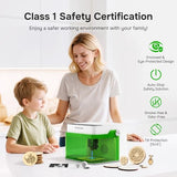 Mecpow M1 Mini Laser Engraver, 5W Laser Cutter Portable Desktop Laser Engraving, 100x100mm Engraving Area, 10000 mm/min Engraving Speed,Accuracy up to 0.01 mm, Eye Protection Design Mecpow