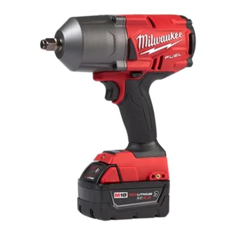 Milwaukee 2767-22GR 18V Brushless 1/2" High-Torque Impact Wrench Grease Gun Kit Milwaukee