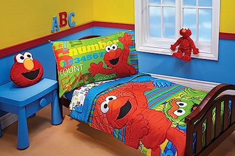 Sesame Street ABC 123 4 Piece Toddler Set Sesame Street