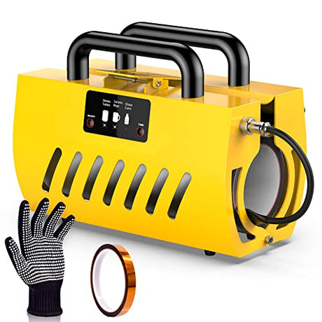 Tumbler Heat Press 20 and 30 OZ, Findcolor Tumbler Press fits 16oz 20oz 30oz Skinny Sublimation Tumblers, Mug Press for 11 OZ 15 OZ Mugs Heat Transfer Print with Free Gloves EnjoyColor