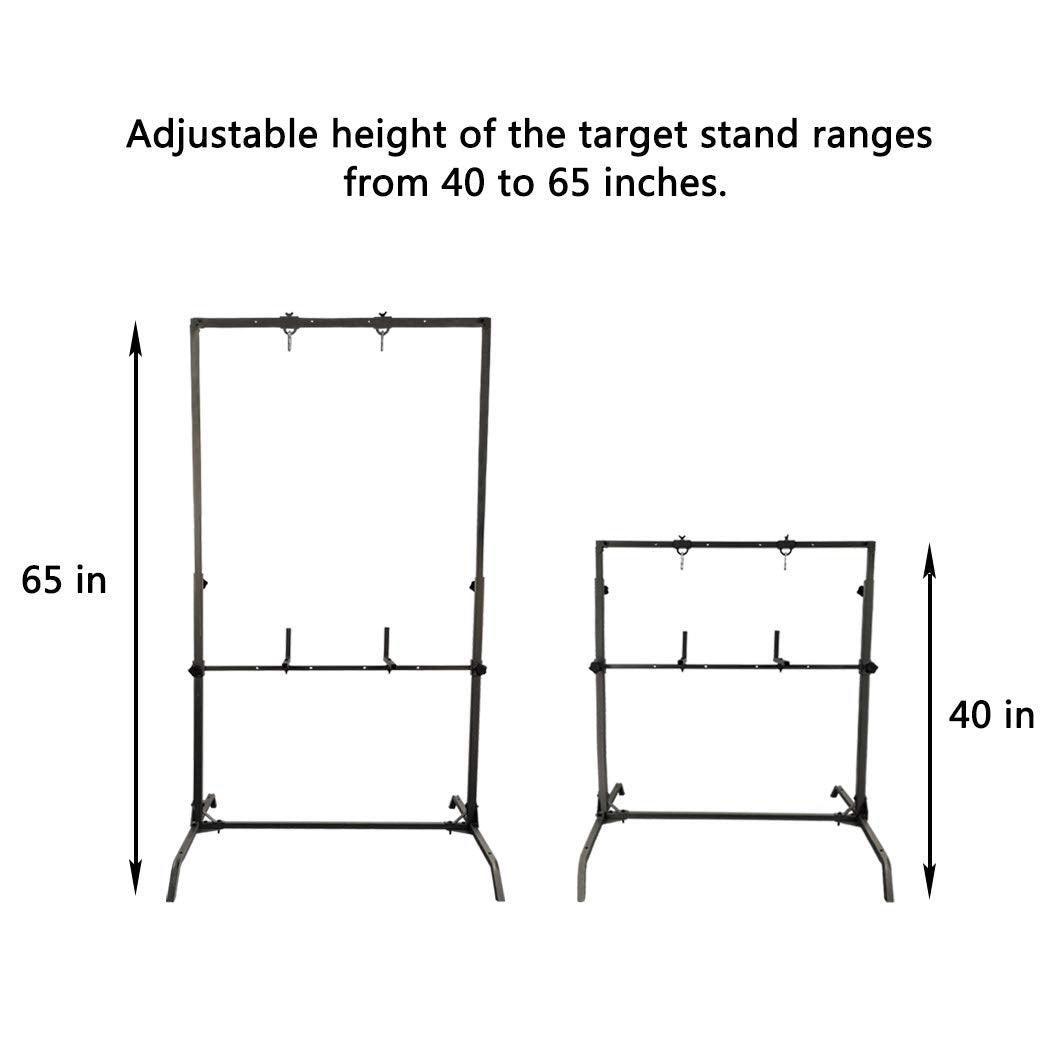 Highwild Archery Target Stand for Bag Targets Block Cube Foam - Larger Range - Multi-Function - Flexible - Durable Highwild