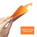 Hifunwu 30Pcs Halloween Foam Pumpkin Craft Kit Decorations with Foam Fall Maple Leaves Rhinestone Stickers for Halloween Thanksgiving Kids Art Crafts Decorations Hifunwu