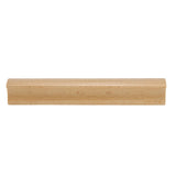 Tighall 6PCS Wooden Simple Drawer Handles, 5" Hole Centers Cabinet Pulls Rectangle Solid Wood Hardware Handles Decorative Furniture Pulls for Dresser Wardrobes (Beech) Tighall