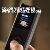 ToughBuilt - 165' Laser Distance Measurer, Bluetooth Laser Distance Measurer, Large Color Screen with viewfinder - (TB-H2-LM-165-BT) ToughBuilt