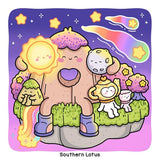 Dreamy Friends: Coloring Book for Adults and Teens Featuring Little Animal Friends and Fantasy Characters in Funny and Cozy Adventures for Relaxation (Cute & Easy Coloring) WoodArtSupply