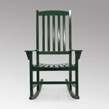 Cambridge Casual Solid Wood Bentley Porch Rocking Chair, Hunter Green Cambridge Casual