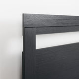 Signature Design by Ashley Finch Modern Headboard ONLY, Queen, Black Signature Design by Ashley