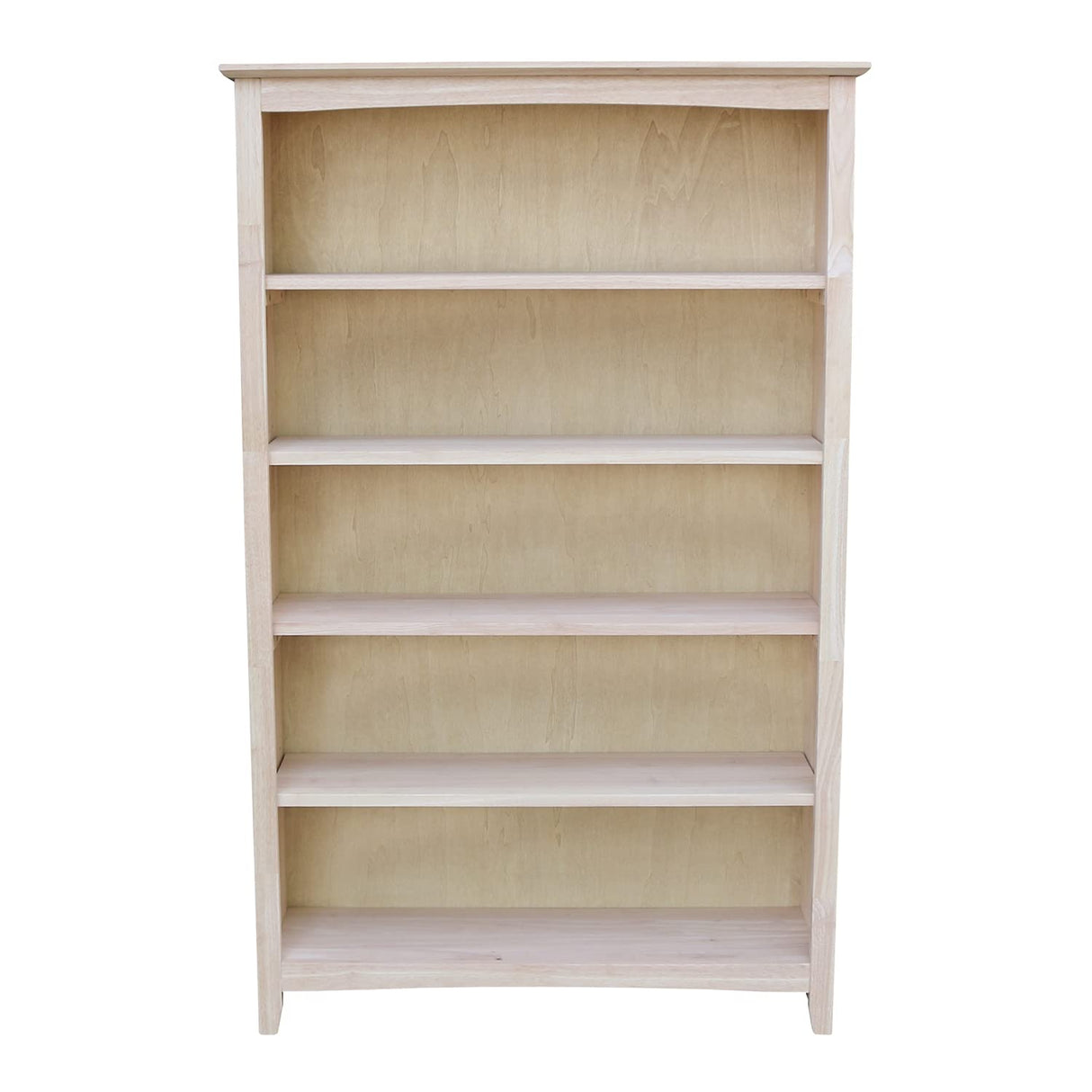 International Concepts Shaker Bookcase - 60 in H International Concepts