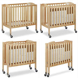 Dream On Me 3-in-1 Folding Portable Crib, Natural, Large Dream On Me