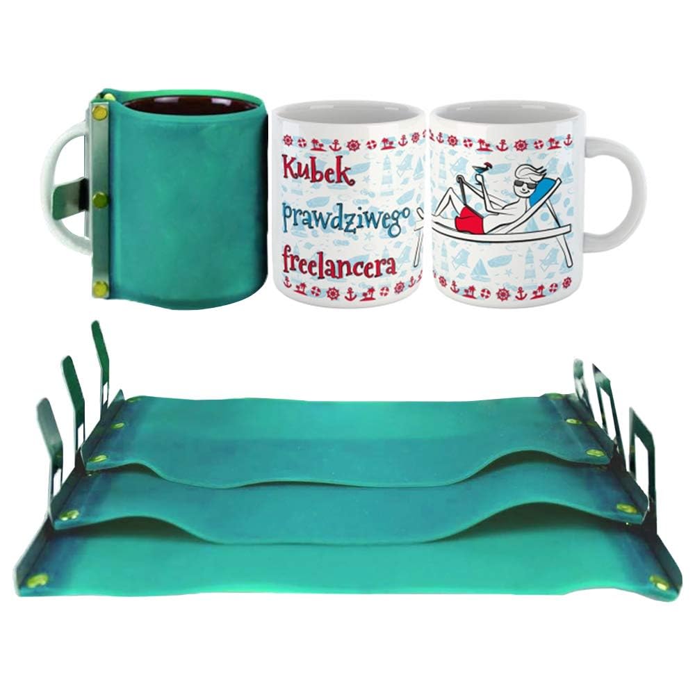 WER 3d Sublimation Silicone Mug Wrap,11oz Cup Clamp Fixture for Transfer Printing Tumblers (3 Pack) WER