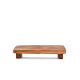 Samhita Display Stands Acacia Wood Modern Farmhouse Décor Displays Decorations for Rustic Home and Kitchen Décor (9" x 4" x 1.5") Samhita
