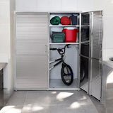 Heavy-Duty Commercial UltraHD Storage Cabinet (Granite Gray, 60" W x 24" D x 72" H) Generic