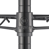 TRINITY Heavy Duty 6-Tier Adjustable Wire Shelving with Wheels and Backstands for Kitchen Organization, Garage Shelving, NSF Certified, 48” W x 18” D x 72-77” H, 800-4800 lb Capacity, Black TRINITY