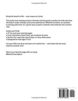 Beach Adventures: for kids coloring book WoodArtSupply