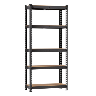 BestOffice 5 Tier Storage Shelves Adjustable Garage Shelves 15.7" D x 35.4" W x 72" H Heavy Duty Garage Shelving with Premium Materials MDF Boards for Kitchen Basement Warehouse Pantry