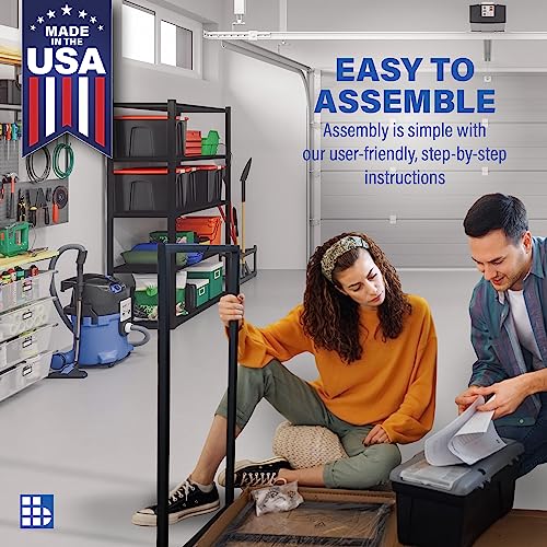 Borroughs 72" W x 30" D Heavy-Duty Industrial Workbench, Hardwood Top, 2000 LB Capacity, Bottom & Ledge Shelves, Adjustable Height 32-38" Borroughs
