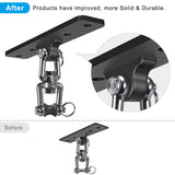 Lifeswell Heavy Bag Hanger, Punching Bag Ceiling Mount Hanger, 360° Rotation Hook for Boxing, MMA, Aerial Yoga, Hammock, and More, 600 LB Capacity Lifeswell