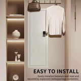 In Wall Safe Between the Studs, 53" Tall Wall Safes, Hidden Gun Safe Recessed Wall Safe Cabinet with Removable Shelf & Digital Keypad, Security Wall Safe for Home Guns Money Valuables TOPKEY