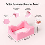 YOPPIX Silicone Cup Cradle, Cup Cradle for Tumblers with Felt Squeegee Use to Apply UV DTF Stickers/Apply Vinyl Stickers - Keep Tumblers in Place, Suitable for DIY Your Craft Gifts YOPPIX