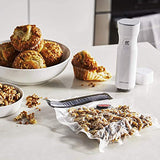 ZWILLING Fresh & Save Vacuum Sealer Machine Starter Set with Airtight Food Storage Container Glass, Sous Vide Bags, Meal Prep ZWILLING