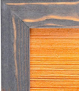 Rustic Wooden Poster Picture Frame 12x18 - Natural Solid Eco Distressed Wood for Wall Mounting Photo Frame - Grey WOOD SIDE ORBIS