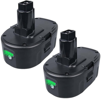 [2Pack] High-Output 6.0Ah! 18V Battery [Lithium-ion Type] for DEWALT XRP 18-Volt Power Tools Battery Fit DC9096 DC9098 DC9099, DE9039 DE9095 DE9096, DW9095 DW9096 DW9098 DE9503 DC9182 and more
