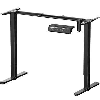 ErGear Electric Stand up Desk Frame Height Adjustable Table Legs Sit Stand Desk Frame Up to 47.2" Ergonomic Standing Desk Base Workstation Frame Only - WoodArtSupply