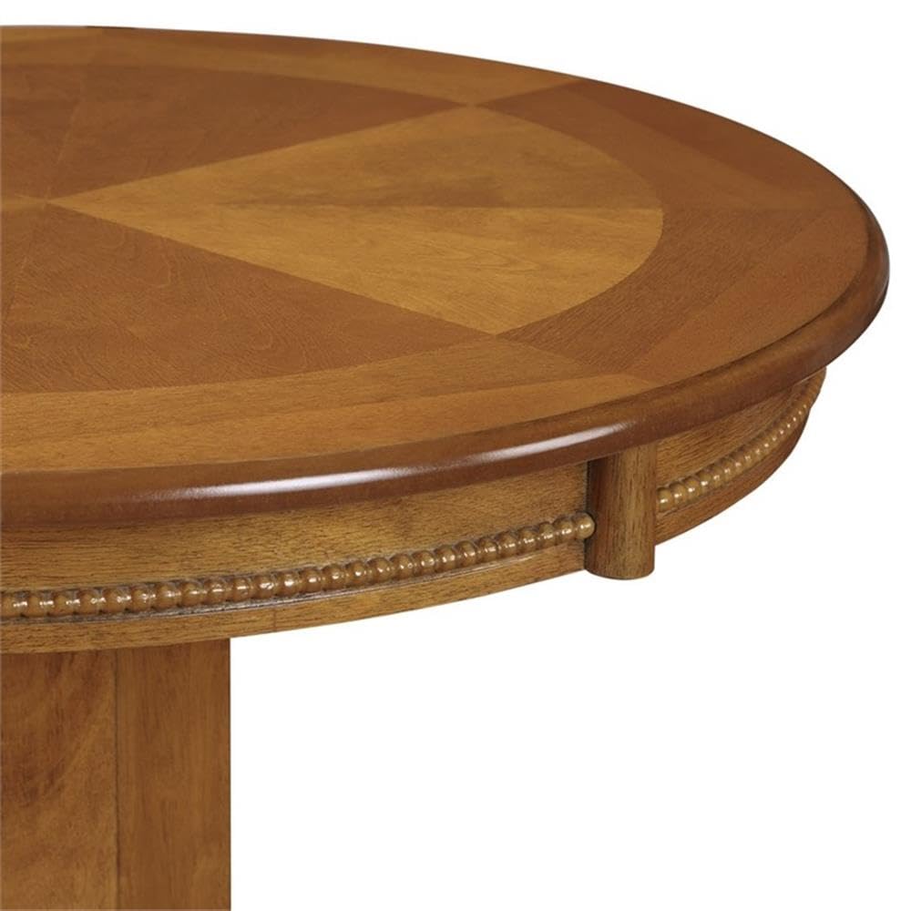 Boraam Florence Pub Table, 42" Height, Brushed Oak Boraam