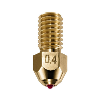 DUROZZLE Ruby Tip 3D Printer Nozzles for Elegoo Neptune 4/4 Pro, Hardened & Abrasion Resistant for Precision Additive Manufacturing (Neptune 4, 0.4mm)