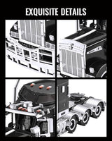 Piececool 3D Metal Puzzles T909 Trucks Model Kits for Adults to Build,DIY Hobbies Building kit Birthday Christmas Day Gifts