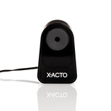 X-ACTO Pencil Sharpener, Mighty Mite Electric Pencil Sharpener, With Pencil Saver®, SafeStart® Motor, Black, 1 Count - Home, Office, School, Teacher Supplies X-Acto