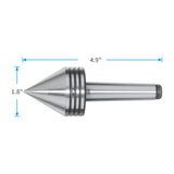 DEEFIINE MT2 Heavy Duty Live Tailstock Center for wood lathe DEEFIINE