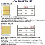 LANTIME Wood Window Roman Shades, Lined Blackout Bamboo Roman Shades Blinds, Easy Installation for Home and Garden, White LANTIME