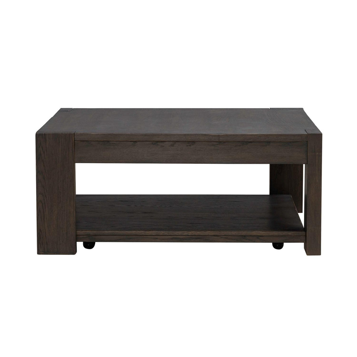 Liberty Furniture Lennox Hill Living Room Oversized Square Cocktail Table - Bark LIBERTY FURNITURE INDUSTRIES, INC.