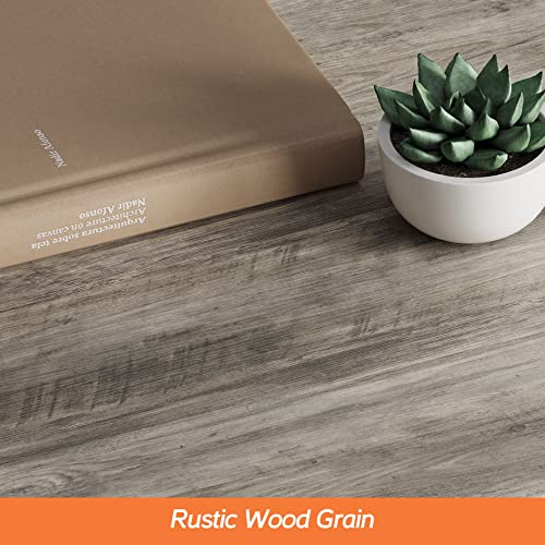 WAMPAT Set of 2 Farmhouse Dining Tables for 8-12 Persons with Heavy Duty Wooden Legs, 135.4 Inch Rectangular Modern Wood Kitchen Table for Dining Room & Living Room, Rustic Grey WAMPAT