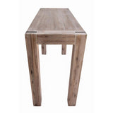 Alaterre Furniture Woodstock Console Table, Standard, Driftwood Alaterre Furniture