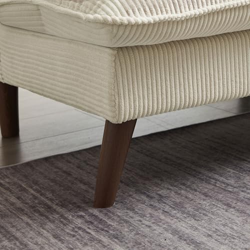 Portaforta Convertible Sofa Bed 72″ Fabric Couch with Adjustable Backrest Loveseat Recliner Sleeper Living Room Furniture futon Set for Apartment Small Space, Beige Portaforta